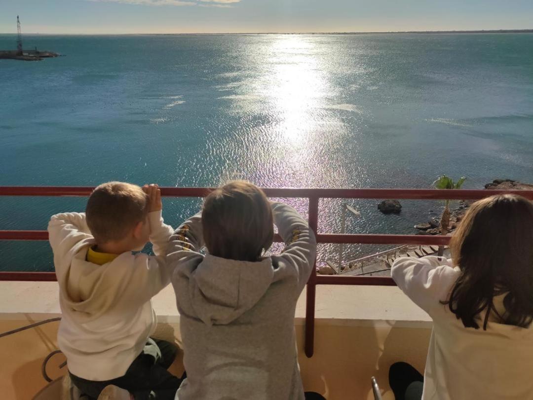 1ª Linea De Mar Con Vista Fantastica Lägenhet L'Ampolla Exteriör bild